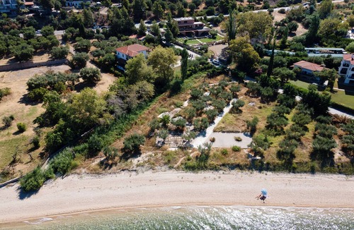 Elia Villa | AVRA Beachfront 3bdrs accomodation/private pool!Fully equipped, amazing seaview