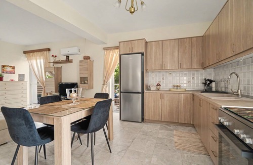 Kourouta House | Blossom Beachfront House with Private Terrace, Wi-Fi, and Air Conditioning