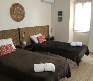 Aegina Town Apartment | Central, Calm with Courtyard