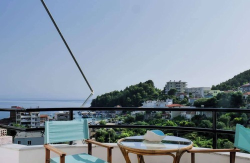Himare Apartment | Central sunset view #1