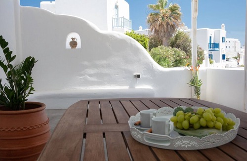 Ornos Apartment | Charming 1-bedroom apartment 150m from beach in Ornos Mykonos with AC, WiFi