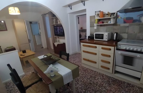 Skala Apartment | Chrisi's and Jasmin's House – Traditional Stone Home in Patmos Near the Port