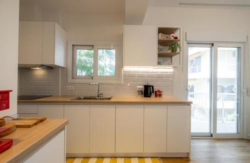 Palaio Faliro Apartment | Colorful Seaside Nest on Athens Riviera