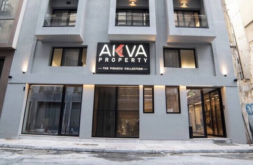 Piraeus Apartment | Contemporary Studio at AKVA with Terrace
