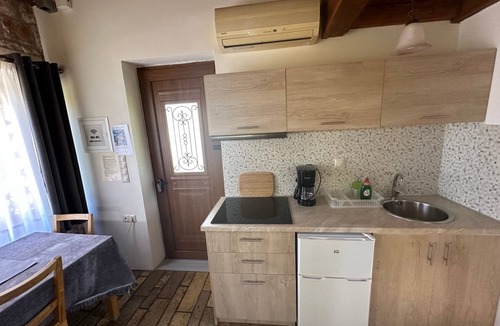 Pyrgos Apartment | Cottage beachfront by Interhome