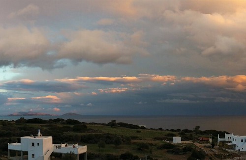 Moutsouna Apartment | Cozy, calming, private apt. w/ magnificent panoramic seaview!