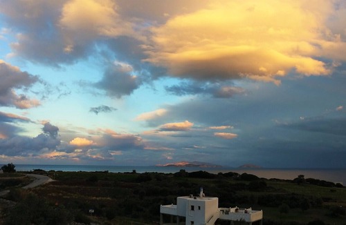 Moutsouna Apartment | Cozy, calming, private apt. w/ magnificent panoramic seaview!