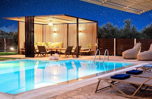 Kavallos House | Cretan Sunrise Villa Heated Private Pool