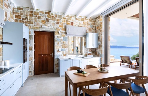 Katomerion Villa | Elegant Contemporary Villa with Spectacular Ionian Views and Sea Access