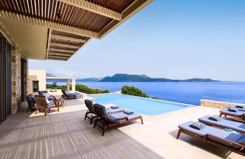 Katomerion Villa | Elegant Contemporary Villa with Spectacular Ionian Views and Sea Access