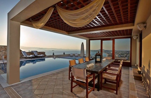 Maragas Villa | Elegant Naxos Villa | Villa Eirini | 7 Bedrooms | Private Pool | Gorgeous Sea.