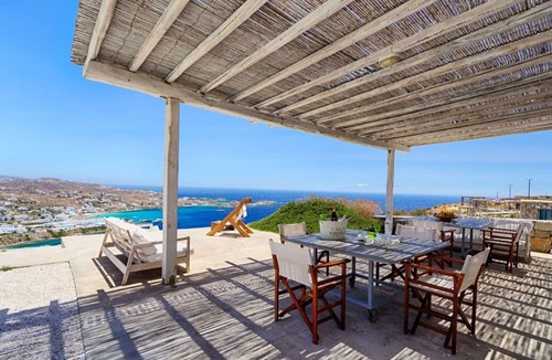 Mykonos Town Villa | Extravagant Mykonos Villa | Villa Guava | Sea and Beach Views | 5 Bedrooms |.