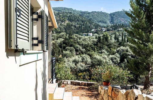 Agios Nikitas Apartment | Holiday Accommodation "Alkionides Apartment 1" with pine forest overlook