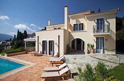 Andros Town Villa | Hortensia Villa - Infinity Pool & Sea Views by Explore Andros