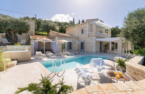 Peroulion Villa | Ionian Stone Luxury Villa Aether