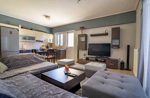 Moschato-Tavros Apartment | Kalithea train station 1bedroom 2persons