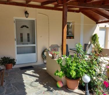 Karlovassi Apartment | Kerkis View House-Garden View