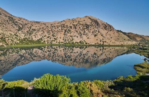 Kavallos Villa | Lake View Suites Private Pool Villas with Panoramic Lake Kournas Views Near Chania
