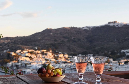 Skala Villa | Lavish Patmos Villa | Villa Odysseus’ Haven | Two Bedroom House with Private.