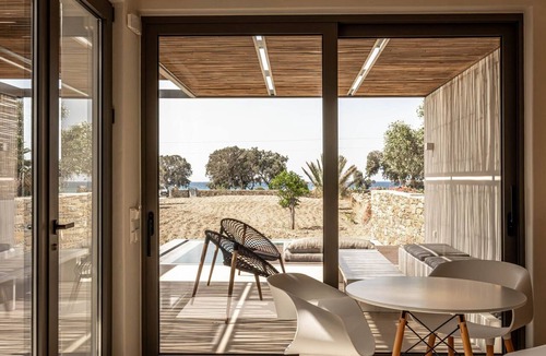 Tinos Town Apartment | Lavish Tinos Beachfront Suite | Adults only | Elysia Suite | Private Furnished.