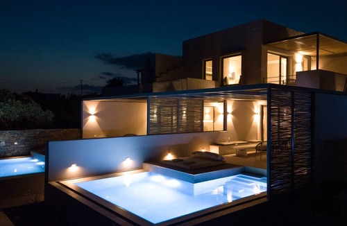 Tinos Town Apartment | Lavish Tinos Beachfront Suite | Adults only | Elysia Suite | Private Furnished.