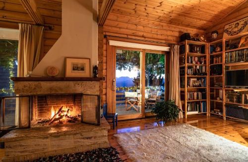 Kalavrita Ski Chalet | Luxury Chalet Villa on Mountain Top in Kalavryta with amazing view