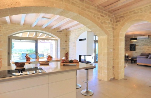 Atsipópoulon Villa | Luxury villa with a fantastic view, the pool can be heated