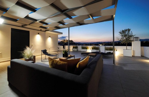 Mets House | Ma Maison No7 Acropolis View Mansion/Penthouse/Huge Private Roof Garden/500Mbps