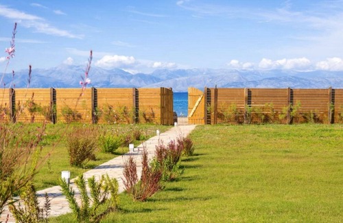 Roda Villa | Majestic Corfu Villa Mare Nostrum | 5 Bedrooms | Luxurious Beachfront Villa |.