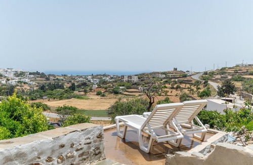 Sifnos Apartment | Marino's Country House 1 Apartment with Sea View, Wi-Fi, and Air Conditioning
