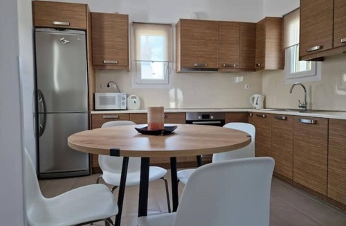 Milos Villa | Modern Cycladic Villa Near Adamas Port with Balconies & Private Parking