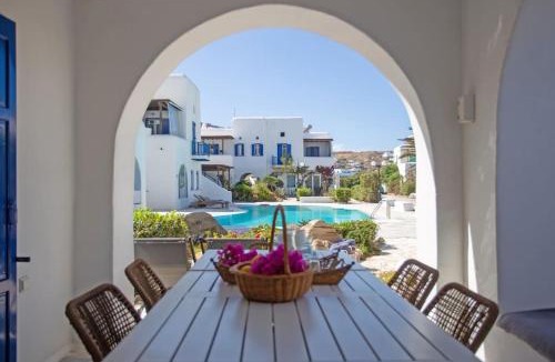 Ornos House | Mykonian Style w Shared Pool Houses 8 & 9