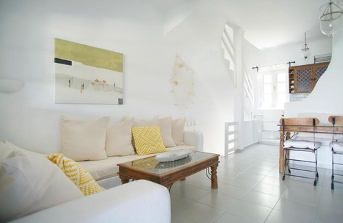 Agios Ioannis House | Mykonos Waterfront House walk to Private Beach