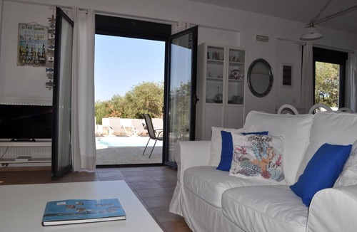 Old Hersonissos House | Nefeli Blue Villa with private heated pool