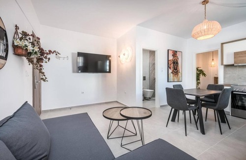 Kardamena Apartment | Nefeli's Apartment with Sea View and Private Balcony