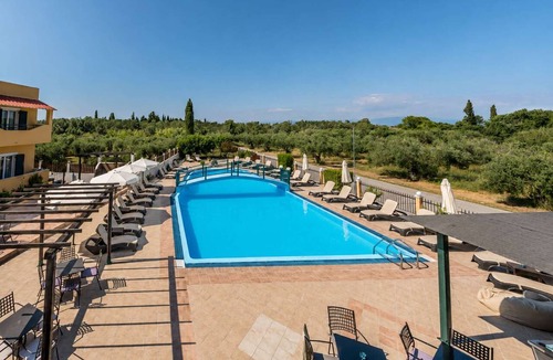 Lefkimmi Condo | Nikos Villas - Poolside Escape in Kavos, Corfu