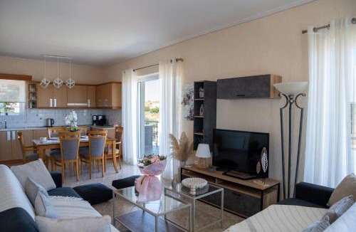 Lavreotiki Apartment | Oasis Sea view suit
