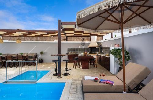 Filerimos Villa | Pervolia House Private Pool Near Airport