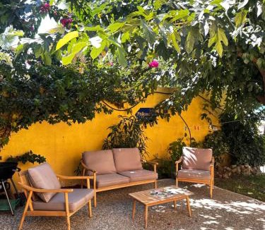 Arcoudi House | Philoxenia! Beachfront House with Garden on the Sand