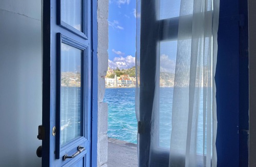 Symi Apartment | Pitini 2 - Seafront - Harbour view