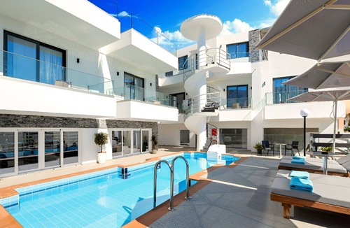 Georgioupolis Apartment | Pnoe Beachside Suite by Interhome