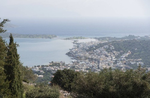 Agios Nikolaos Villa | Pool, sea view, WLAN, well-kept garden
