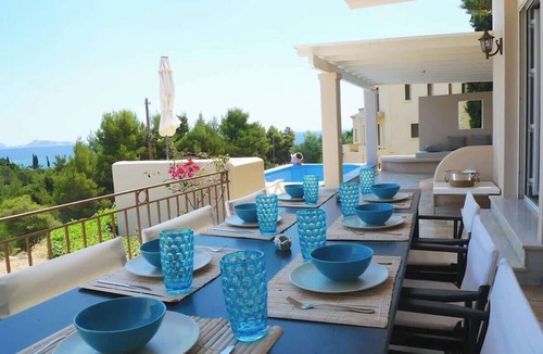Kosta Villa | Porto Cheli 4Bedroom Villa Plunge Pool & SeaView 1