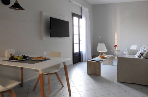 Stalida Villa | R 3010 Villa Eadric with Sea View, Sofa Bed & Two Balconies.