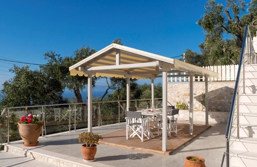 Magazia Villa | Restored Hamlet House for Adults with Light Interiors near Beach & Taverna