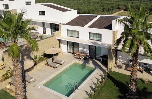 Nea Propontida Villa | Rocky Villa – 2 Bedroom Private Pool, Garden & Nature Views | Halkidiki Retreat