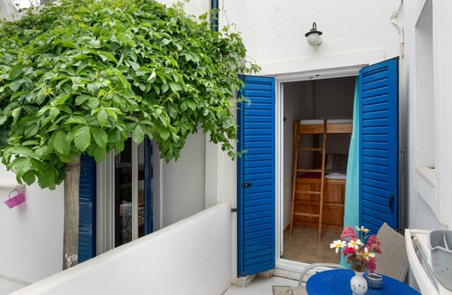 Aegiali Apartment | Room 1 at Pagali Hotel with Garden View