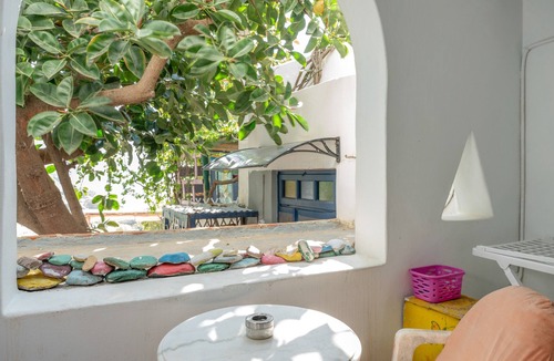 Aegiali Apartment | Room 11 at Pagali Hotel with Garden View