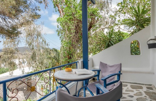 Aegiali Apartment | Room 13 at Pagali Hotel with Sea View