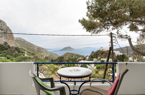 Aegiali Apartment | Room 14 at Pagali Hotel with Sea View